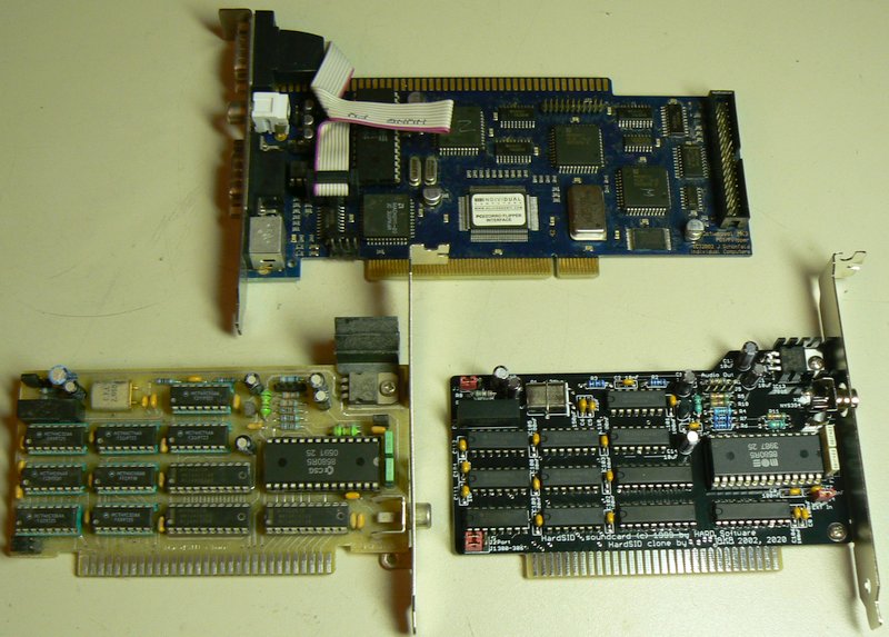Hardsid ISA
      and Catweasel MK3 PCI / Zorro flipper interface