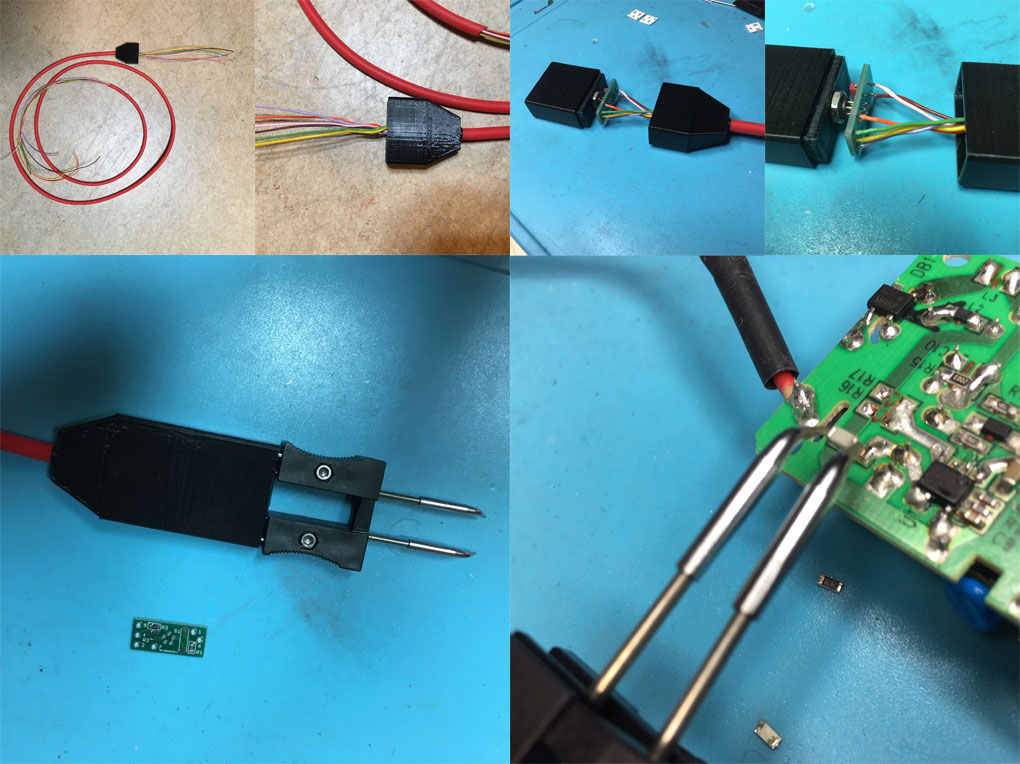 DIY Weller WMRT compatible desoldering tweezers