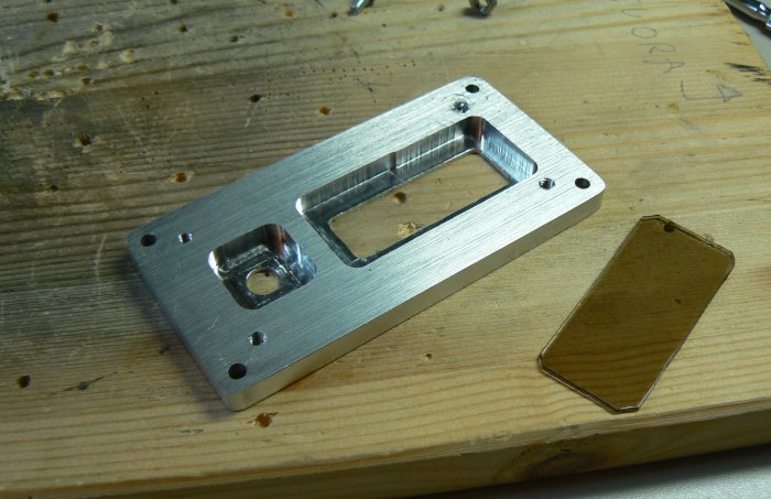WMRP WMRT soldering station front panel machined
